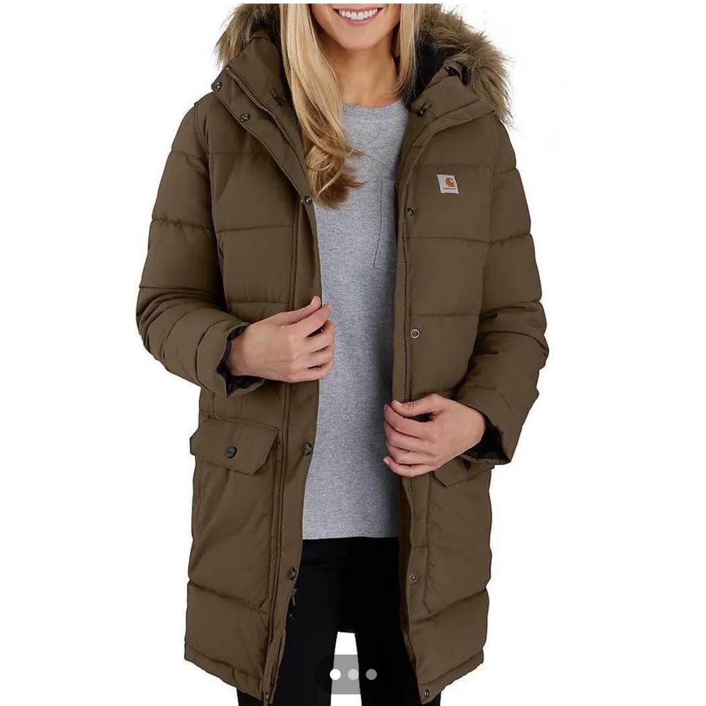 WOMEN'S CARHARTT MONTANA PARKA - long jacket (XL)